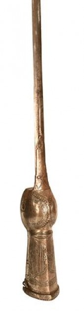 INDIAN GAUNTLET PATA SWORD, 18