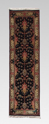 INDIAN HAND WOVEN WOOL RUNNER