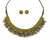 INDIAN HIGH KARAT GOLD, ENAMEL