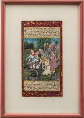 INDIAN ILLUMINATED MANUSCRIPT