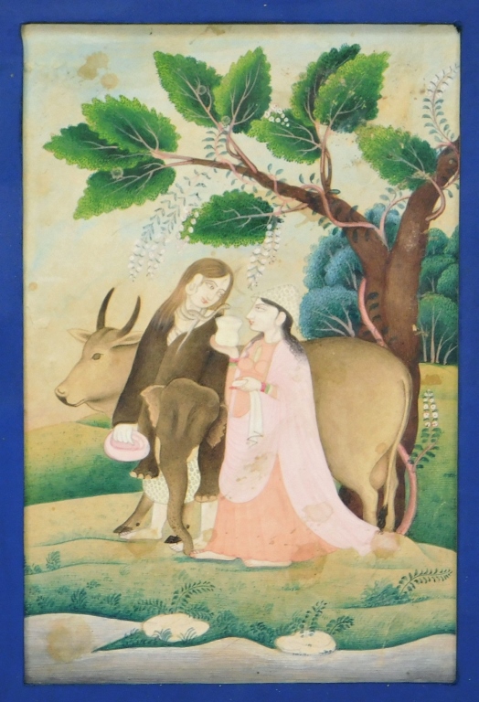 INDIAN KANGRA PAHARI SCHOOL SHIVA