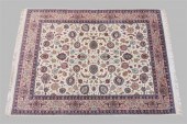 INDIAN KASHAN CREAM GROUND WIT