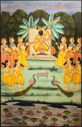 INDIAN KISHANGARH PICHHWAI OF