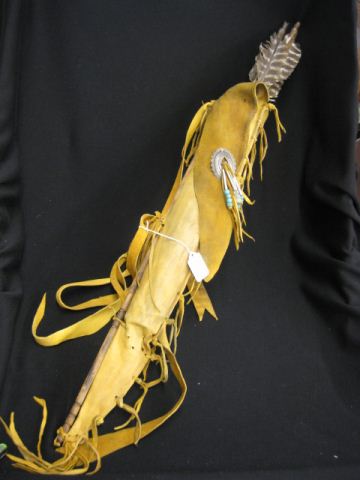 Indian Leather Case with Arrows