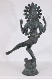 INDIAN METAL SCULPTURE OF HIND