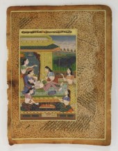 INDIAN MINIATURE ILLUMINATED M