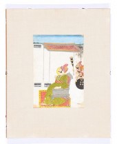 INDIAN MINIATURE PAINTING, 19T