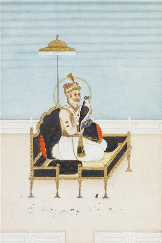 (INDIAN MINIATURES) An Indian
