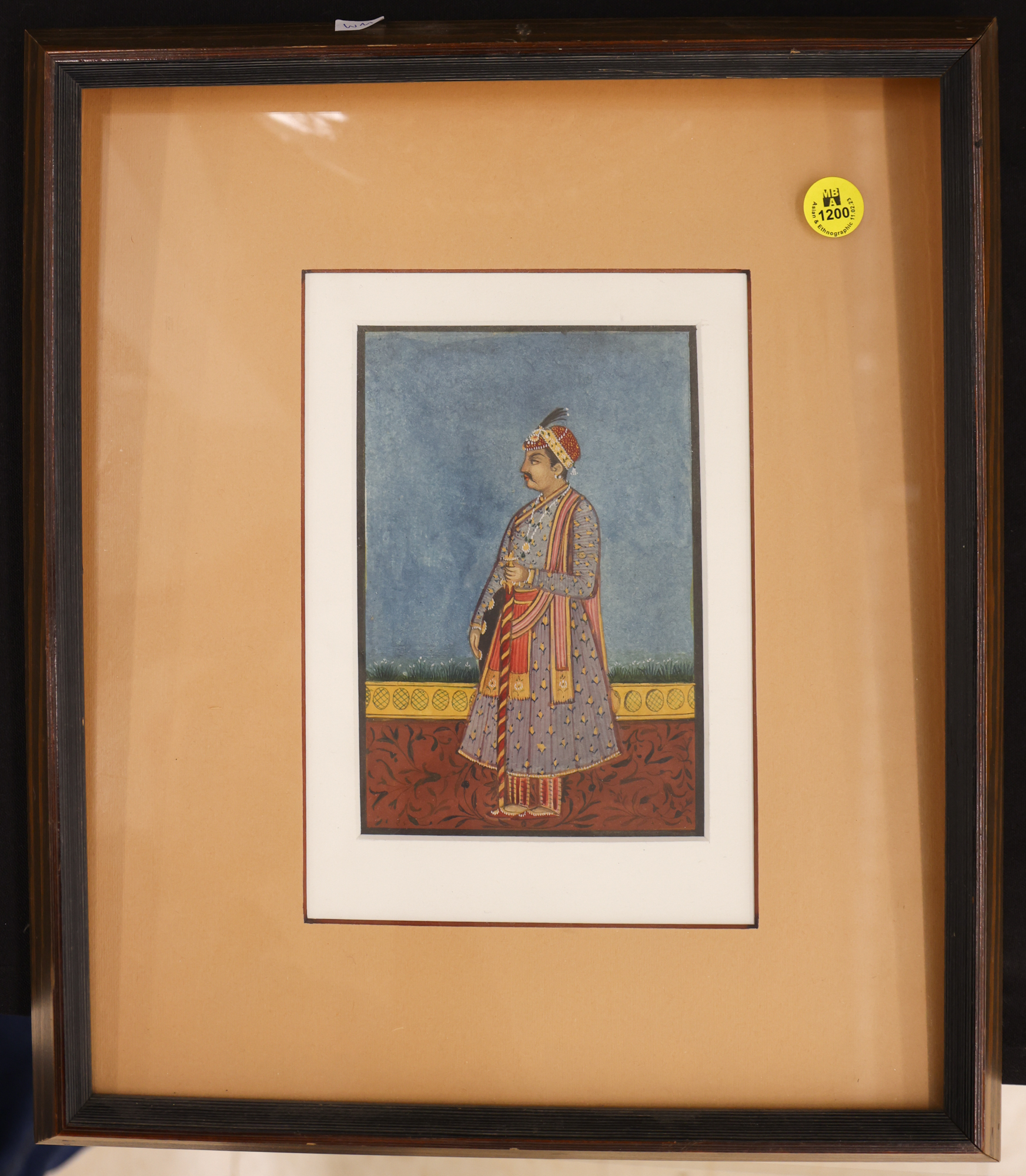 Indian Mughal Miniature Painting of