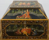 INDIAN MUGHAL STYLE PAINTED WO