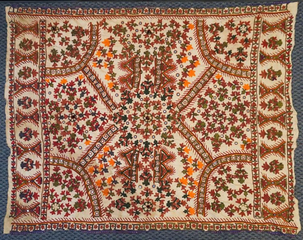 INDIAN MULTICOLORED COTTON AND SILK
