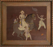 INDIAN NOBLEMAN ON HORSEBACK,