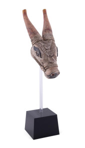 INDIAN POLYCHROME NANDI BULL C