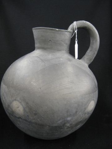 Indian Pottery Pitcher 12''