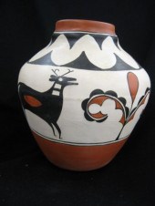 Indian Pottery Vase Joe Sangre