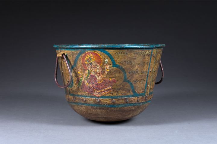 Indian Provincial Polychromed
