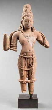 INDIAN RED SANDSTONE VISHNU, 1