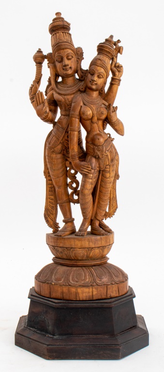 INDIAN SANDALWOOD CARVING OF