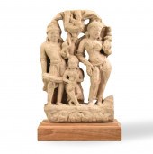 INDIAN SANDSTONE SCULPTURE OF