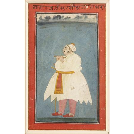 Indian School 19th Century Portrait