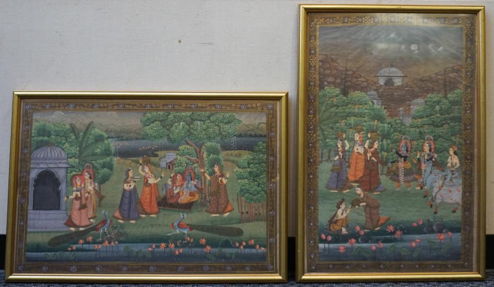 INDIAN SCHOOL, 20TH CENTURY, TWO
