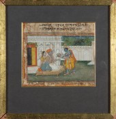 INDIAN SCHOOL, PROBABLY 18TH C