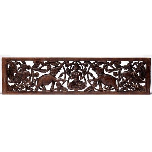 Indian sculpture. A carved and