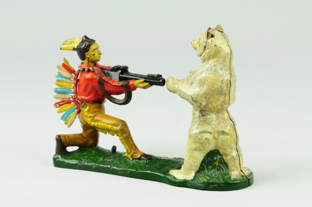 INDIAN SHOOTING BEAR MECHANICAL