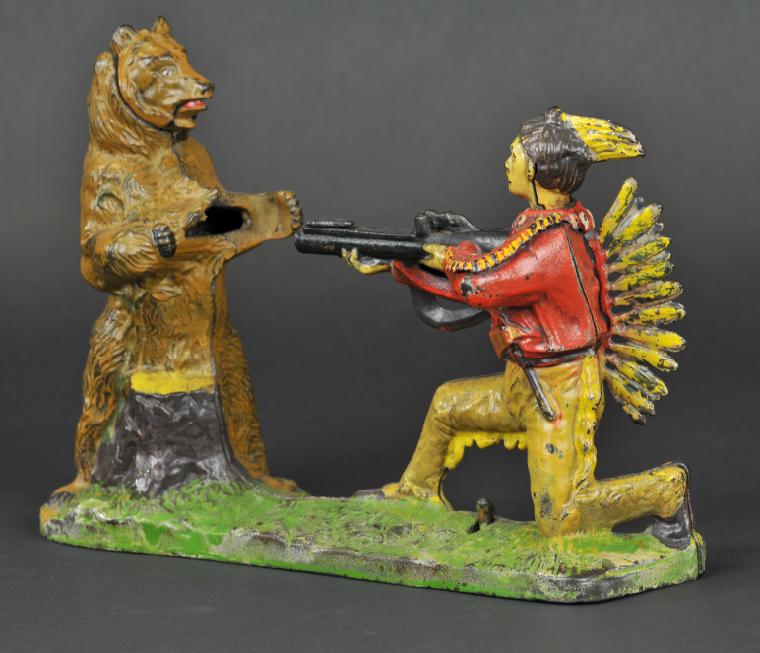 INDIAN SHOOTING BEAR MECHANICAL