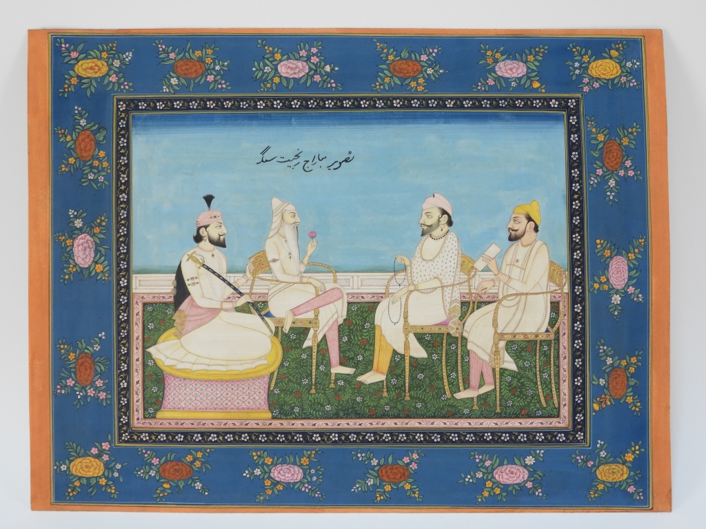INDIAN SIKH SCHOOL MINIATURE