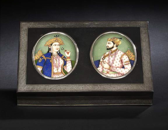 Indian Silver-Damascened and