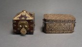 INDIAN SILVER INLAID COPPER BE