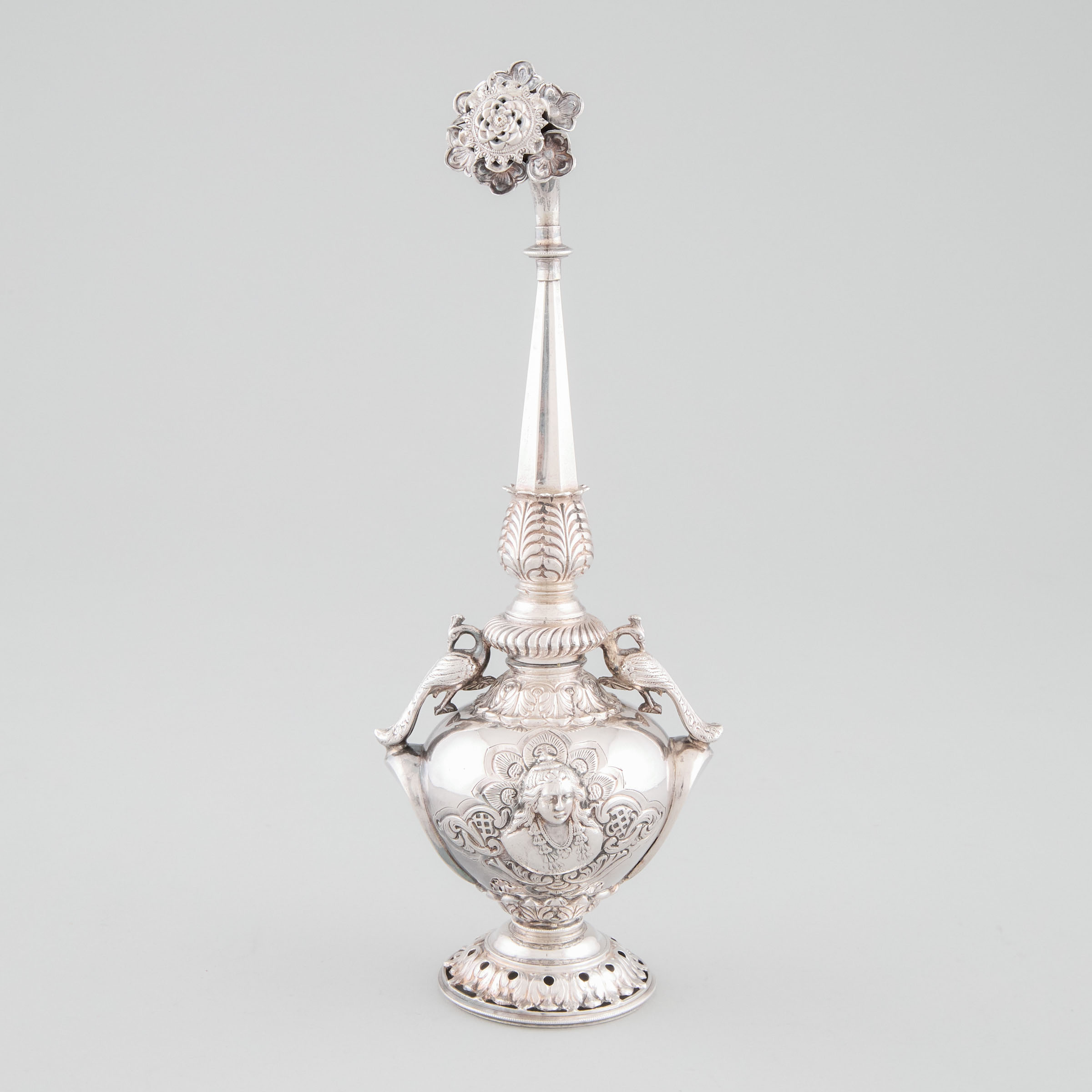 Indian Silver Rosewater