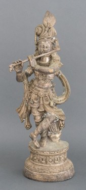 INDIAN SILVERED METAL KRISHNA