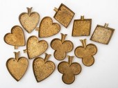 INDIAN SUITS ENGRAVED BRASS AS