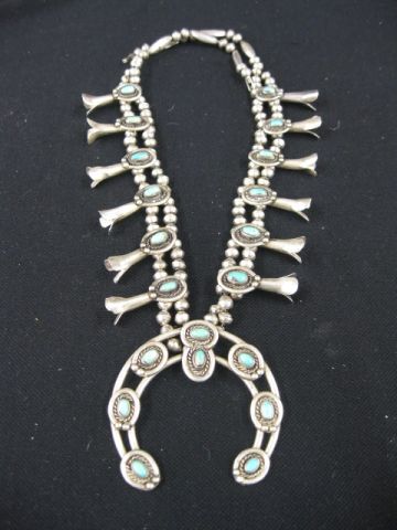 Indian Turquoise & Sterling