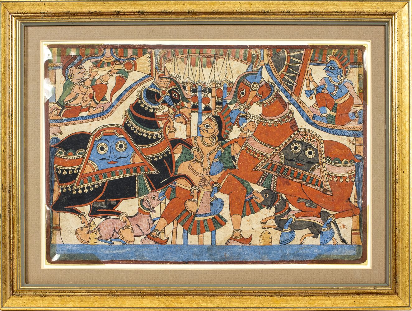 INDIAN WATERCOLOR PAITHAN