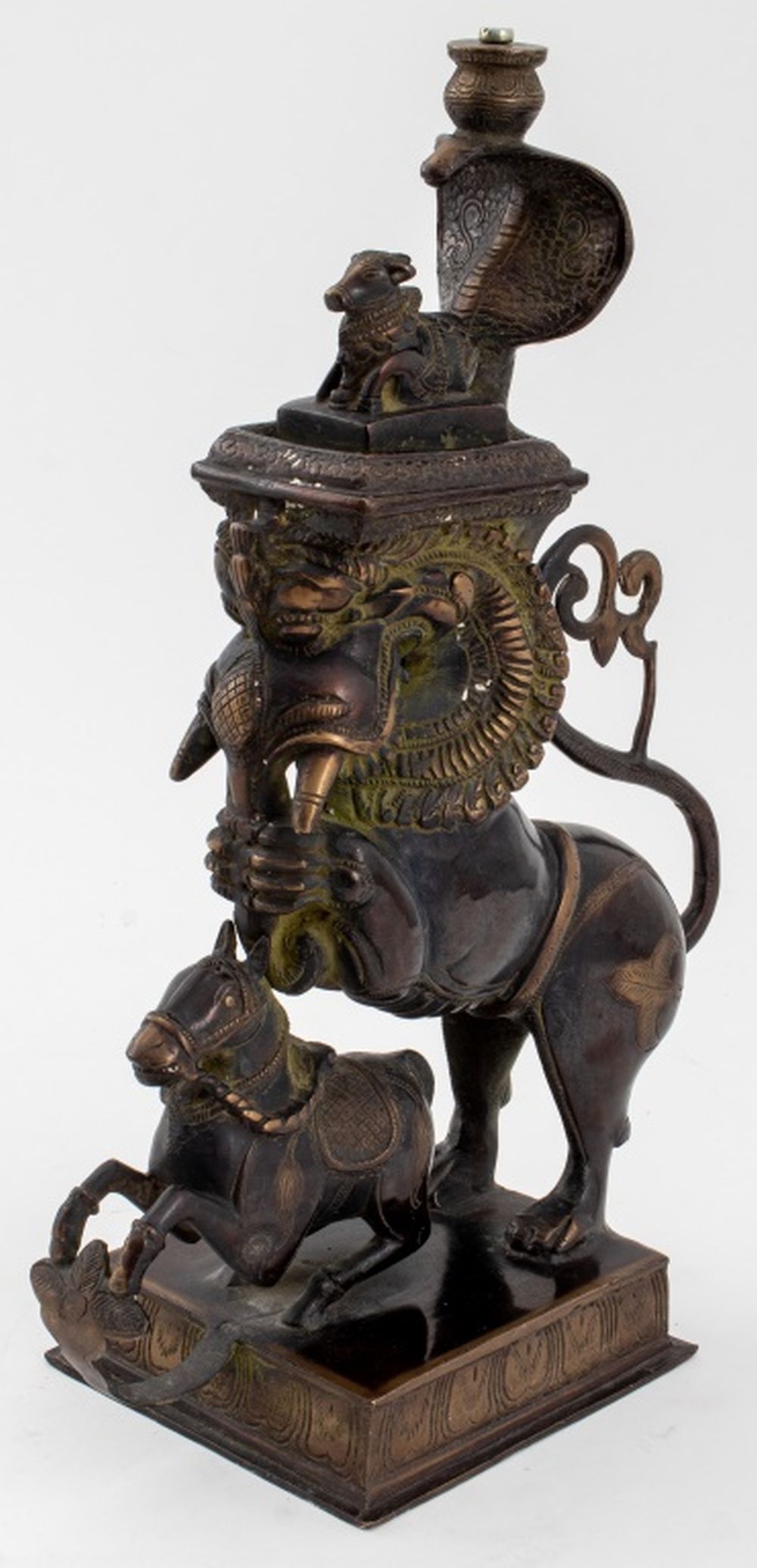 INDIAN YALI, NANDI, HORSE & COBRA