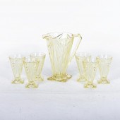 INDIANA GLASS CO PYRAMID PATTE