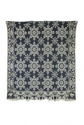 INDIANA JACQUARD COVERLET.  Ma