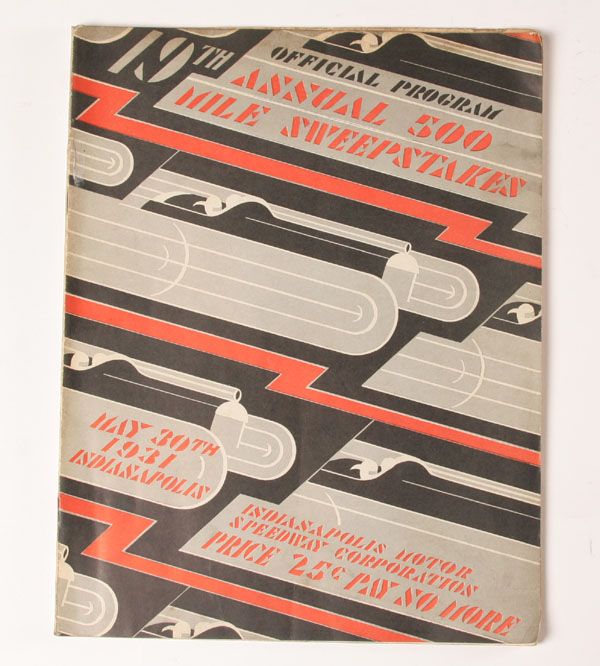 Indianapolis 500 1931 program.