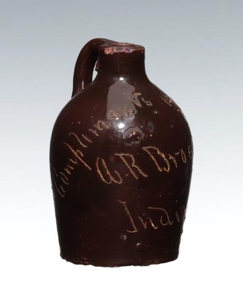 INDIANAPOLIS INDIANA STONEWARE MINI