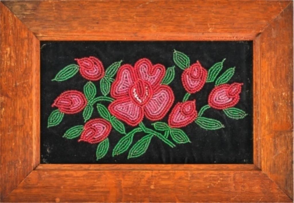 INDIGENOUS BEADWORK IN FRAMEA