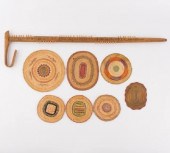 INDIGENOUS CONDOLENCE CANE & S