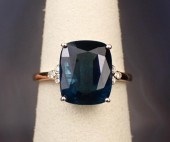 INDIGO KYANITE, DIAMOND AND GO