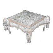Indo-Asian distressed painted