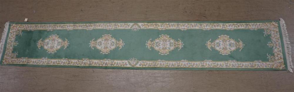 INDO-AUBUSSON RUNNER, 14 FT X 2