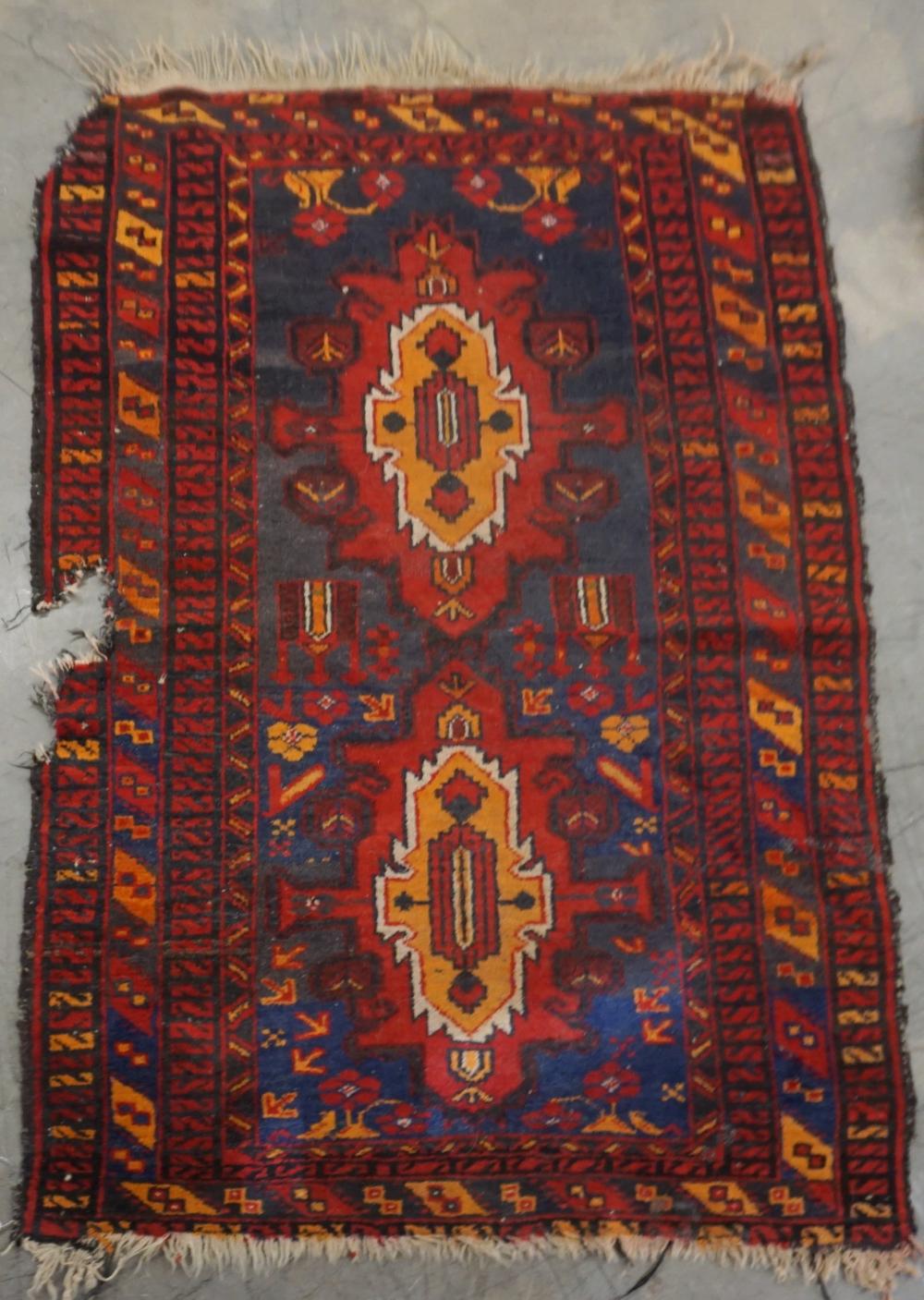 INDO-CAUCASIAN AREA RUG, 4 FT 5