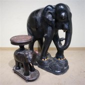 INDO-CHINESE EBONIZED HARD WOO