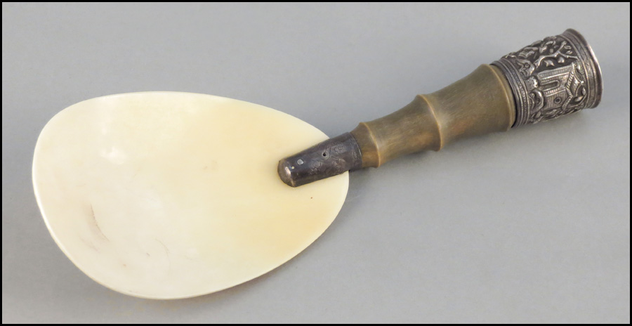 INDO CHINESE EXPORT SPOON. Rhino